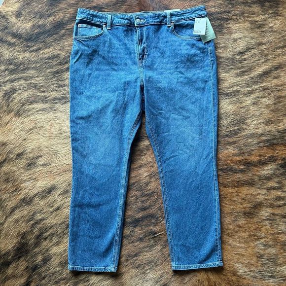 H&M Women’s Comfort Stretch Slim High Waist Jeans NWT - Picture 1 of 5